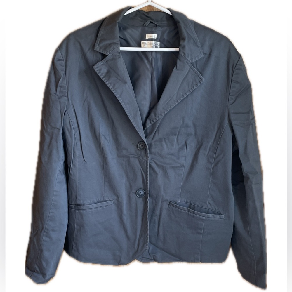 Old Navy lined stretch gray blazer, size 2X